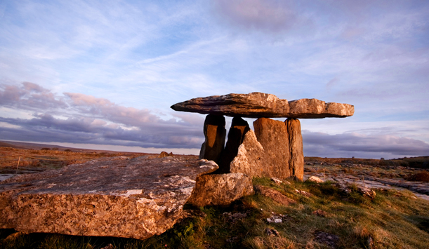 Wedge tomb, The Burren, Couty Clare