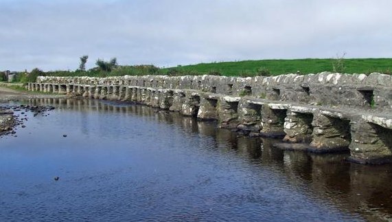 The Clapper Bridge, Louisburgh, County Mayo