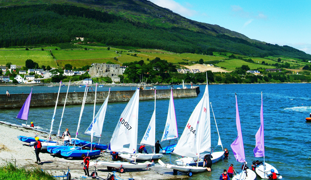 Sailing on Carlingford Lough