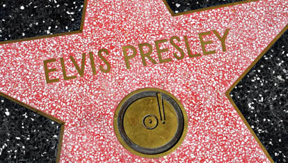 Elvis Presley's star in L.A aangeboden door <a href="http://www.sxc.hu/gallery/MDS31781" >Michael Sult</a>