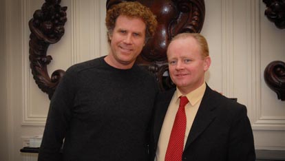 Actor Will Ferrell  provided by <a href="http://www.derrycitytours.com/" >Martin McCrossan</a> 