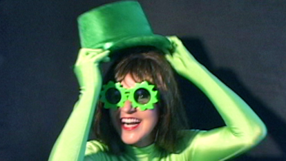 Green, and happy about it