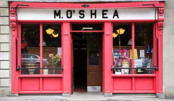 M O'Shea's provided by <a href="http://www.jamesfennell.com/" >James Fennell</a> 