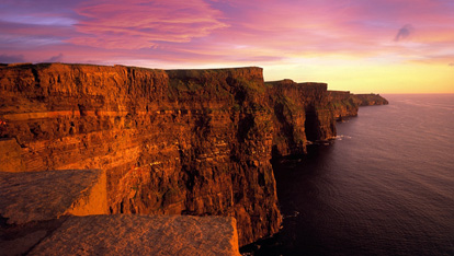 The mighty Cliffs of Moher