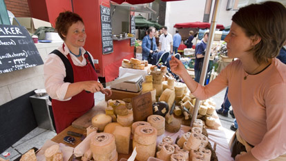 Temple Bar Food Market on Saturdays