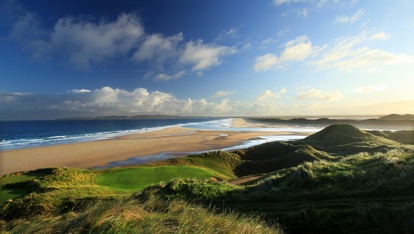 Tralee Golf Course, County Kerry  provided by <a href="http://www.amazon.com/Golf-Courses-Great-Britain-Ireland/dp/0847835723" >David Cannon</a> 