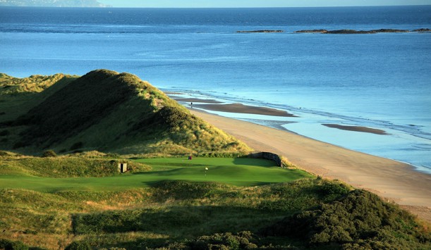 Royal Portrush, County Antrim provided by <a href="http://www.amazon.com/Golf-Courses-Great-Britain-Ireland/dp/0847835723" >David Cannon</a> 