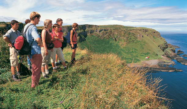 The Antrim coast