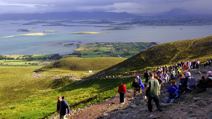 Croagh Patrick in Westport, County Mayo