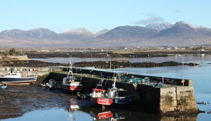 Roundstone Harbour, Connemara, County Galway