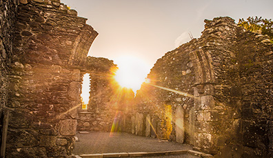 Image result for restoring the ancient ruins in ireland