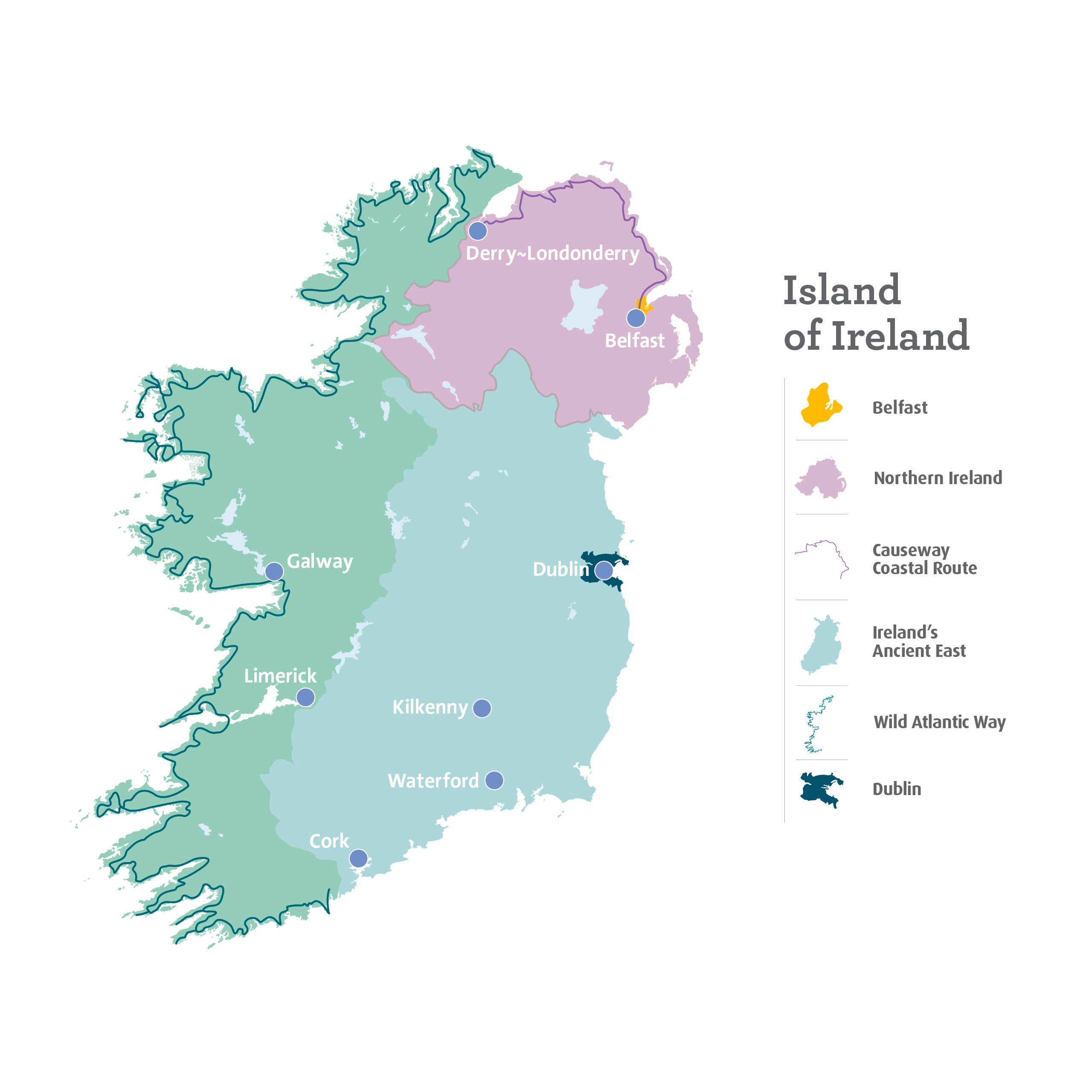 The Island Of Ireland Ireland Com   IOI Map 