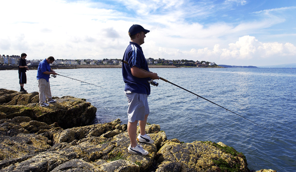 shore fishing